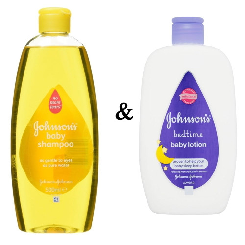 Johnsons Baby Shampoo Original 500ml & Johnsons Baby Bedtime Lotion 300 Ml By Johnson & Johnson