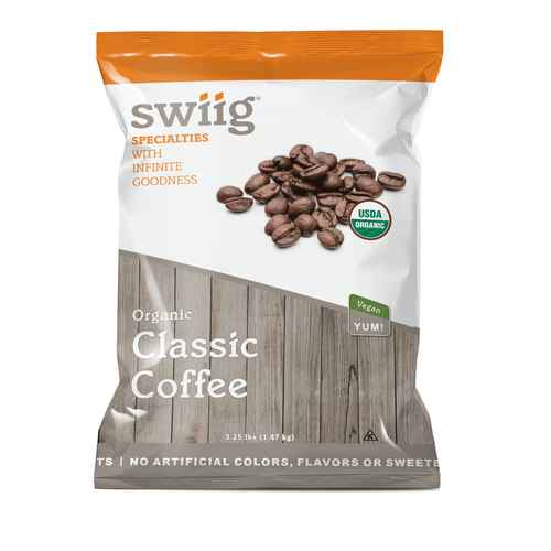 Swiig Flavor Fusion Organic Classic Coffee 3.25lb