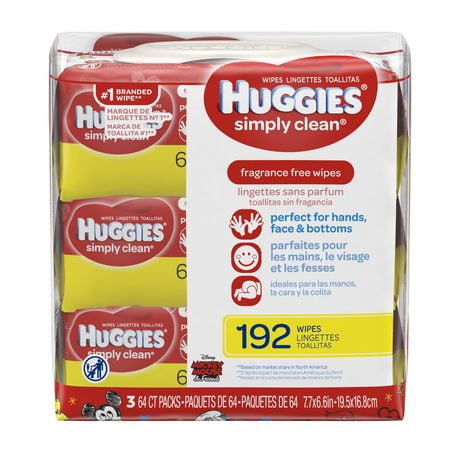 Huggies Simply Clean Wipes