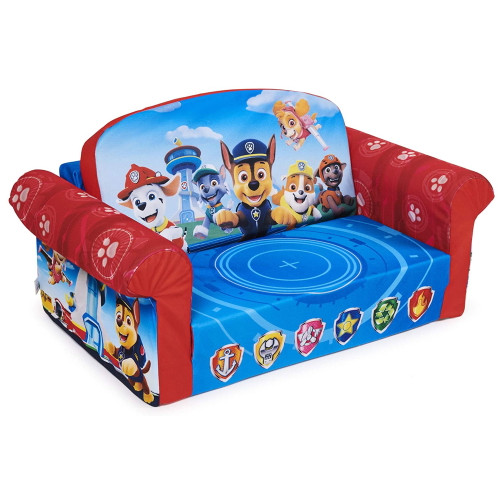 Marshmallow Furniture, Children's 2-in-1 Flip Open Foam Sofa, Paw Patrol, By Spin Master