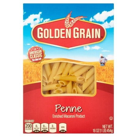 Golden Grain Penne Rigate, 16 Oz