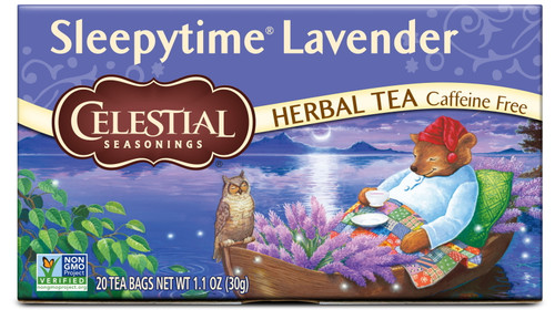 Celestial Seasonings Sleepytime Lavender Herbal Tea, 20 Ct Tea Bags