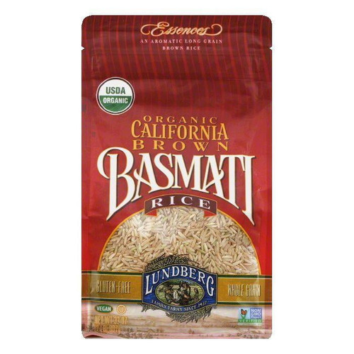 Lundberg Family Farms Organic California Brown Basmati Rice, 32 Oz (pack Of 6)