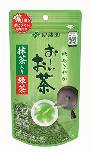 Itoen Oiocha Matcha-iri Ryokucha - Japanese Green Tea Leaf - 100g