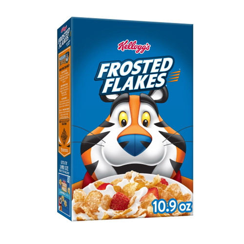 Kellogg's Frosted Flakes Breakfast Cereal, Original, 10.9 Oz