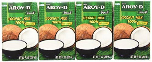 Ninechef Bundle - Aroy-d Aroyd Coconut Milk 100% Original Net 8.5 Oz.(pack Of 12) + 1 Ninechef Brand Chopstick