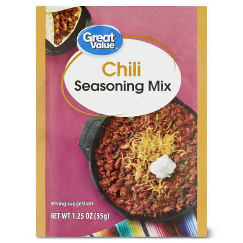 Great Value Chili Seasoning Mix, 1.25 Oz