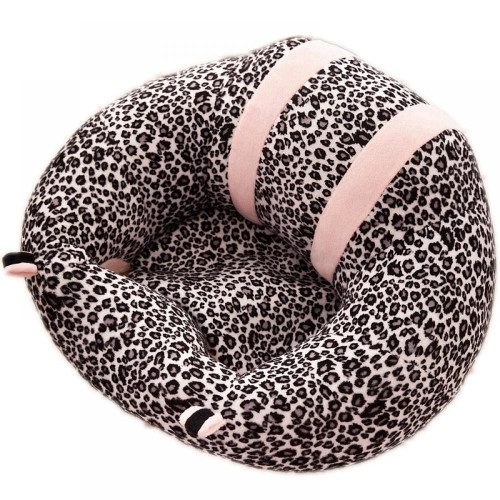 Baby Support Seat Sofa Plush Soft Animal Shaped Baby Learning To Sit Chair Keep Sitting Posture Comfortable For 3-16 Months Baby