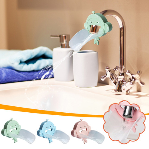 Lnjyigj Toys For Girls/boys,silicone Children's Sink, Baby Hand Washing Aid, Water Toy Extender, Cartoon Faucet, Water Extender