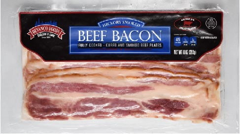 Devanco Foods Beef Bacon 10oz