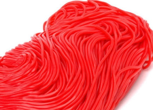 Sweetgourmet Strawberry Licorice Laces | Dutch Candy Shoelaces | 1 Pound