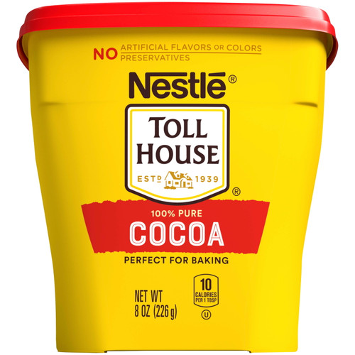 Nestlé Toll House 100% Pure Cocoa, Deep Chocolate Flavor, 8 Oz Box