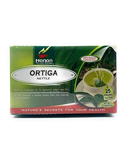 Nettle Leaf | Herbal Tea 100% Natural. Support A Healthy Urinary Tract And Naturally Cleanse Prostate. ( 25 Tea Bags)