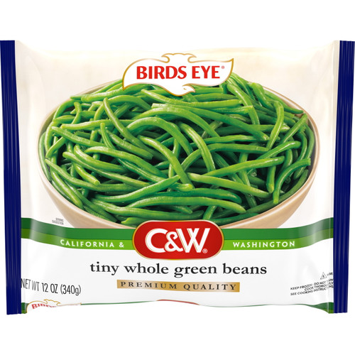 Birds Eye C&w Tiny Whole Green Beans, Frozen Green Beans, 12 Oz