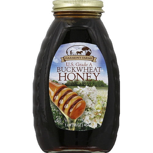 Harmony Farms Buckwheat Honey, 16 Oz, (pack Of 6)