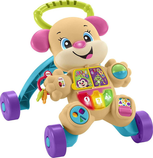 Laugh & Learn Baby Walker And Musical Learning Toy With Smart Stages Educational Content, Learn With Puppy