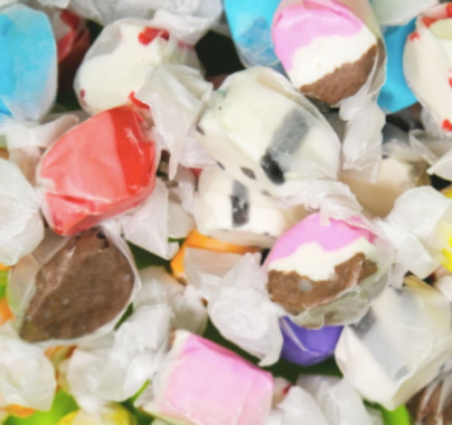 Sweet's Salt Water Taffy 3-pound Bulk Individually Wrapped Assorted Classic Flavors