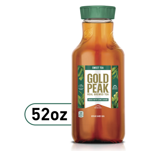 Gold Peak Sweetened Black Iced Tea Drink, 52 Fl Oz