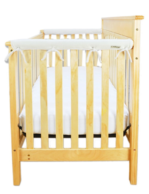 Trend Lab Cribwrap Narrow Rail Cover - 2 Short Natural Fleece