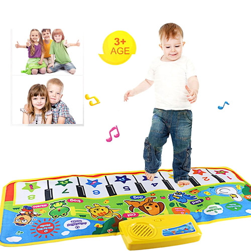 Meitianfacai Black Friday Deals 2022 Toys New Play Keyboard Musical Music Singing Gym Carpet Mat Best Kids Baby Gift