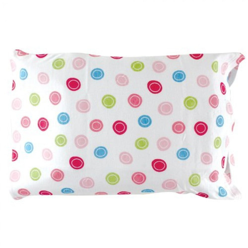 Luvable Friends Baby Girl Toddler Pillowcase, Pink, One Size