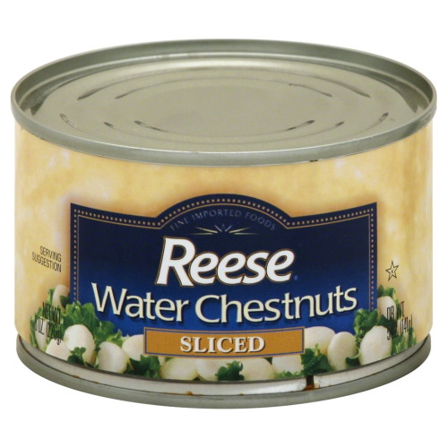 Reese Water Chestnuts Sliced, 8 Oz