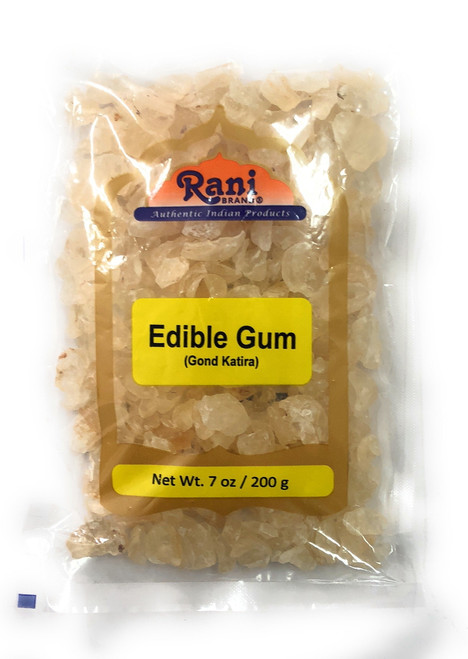 Rani Edible Gum Whole (goonder Tragacanth Gum) 7oz (200g) ~ All Natural, Salt-free | Vegan | No Colors | Gluten Friendly | Non-gmo | Indian Origin