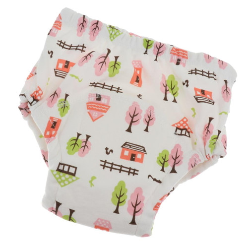 Cotton Six-layer Training Pant Padded Toddler With Cartoon Pattern For Boys And