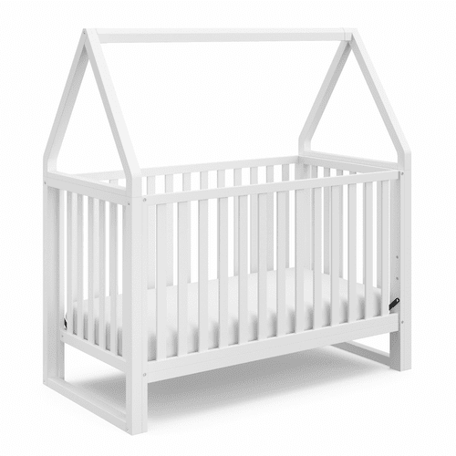 Storkcraft Orchard Canopy 5-in-1 Convertible Baby Crib White