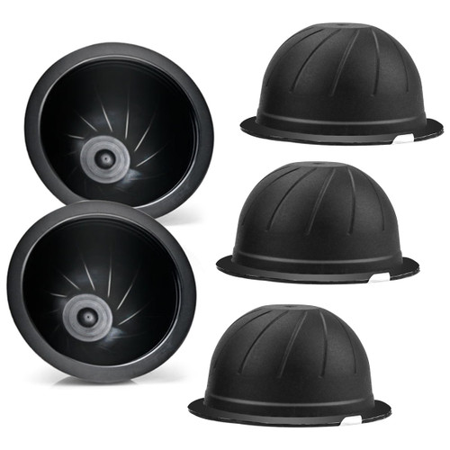 Kyoffiie 5pcs Refillable Vertuo Capsule 230ml Reusable Vertuo Pods Bpa-free Reusable Vertuo Coffee Capsule Pod For Nespresso Vertuoline Machine