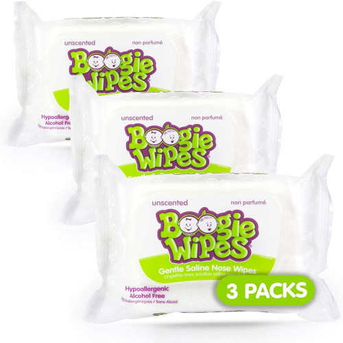 Boogie Wipes Wet Wipes For Baby And Kids, Unscented, 30 Wipes (pack Of 3)