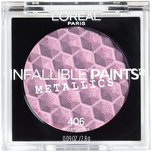 L'oreal Paris Infallible Paints Eyeshadow Metallics, Violet Luster