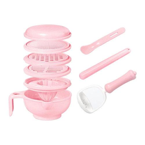 Portable Baby Serve Bowl Food Feeder Processor Baby First Stage Feeding Food Maker Set Feeding Grind Dishes Food Masher