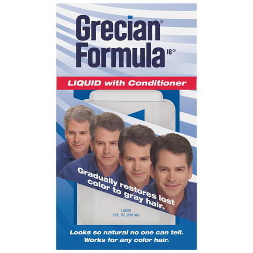 Grecian Formula 16, Hair Coloring Conditioner, 8 Fl Oz