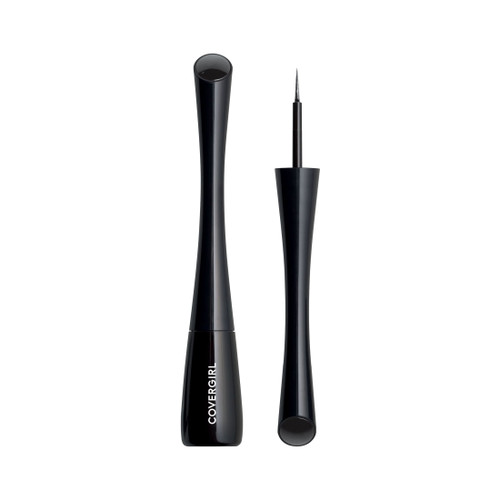 Covergirl Get In Line Liquid Eyeliner, 320 Major Matte Black, 0.08 Oz