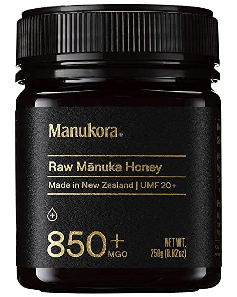Manukora Umf 20+/mgo 850+ Raw Manuka Honey (250g/8.8oz) Authentic Non-gmo New Zealand Honey, Umf & Mgo Certified, Traceable From Hive To Hand