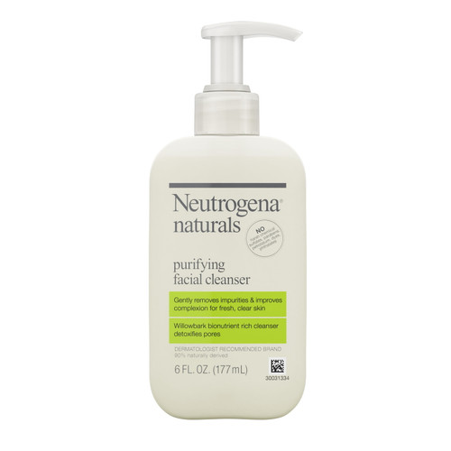 Neutrogena Naturals Purifying Face Wash With Salicylic Acid, 6 Fl. Oz