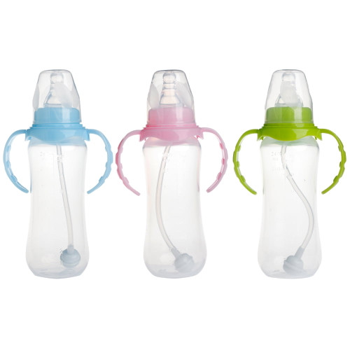 Sorrowso 240ml Standard Neck Anti-colic Baby Infant Milk Feeding Nipple Bottle Nurser