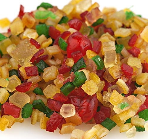 Paradise Fruit Diced Glazed Holiday Fruit Mix- Bulk 10 Lbs. Carton