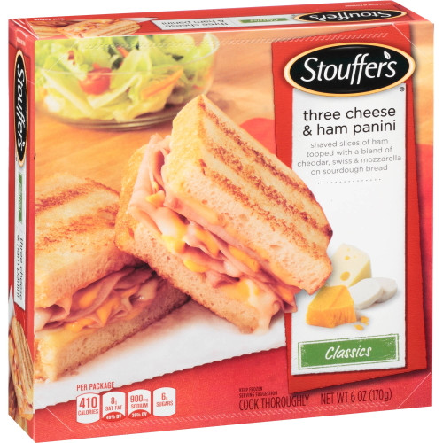Stouffers 3 Cheese & Ham Panini