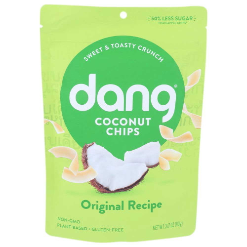 Dang Original Toasted Coconut Chips, 3.17 Ounce -- 12 Per Case.