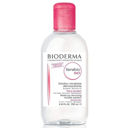Bioderma Sensibio H2o Micellar Water Makeup Remover 250ml 8.4oz