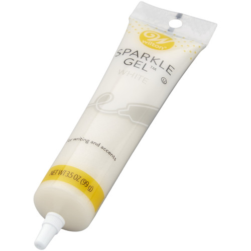 Wilton White Sparkle Gel, 3.5 Oz.