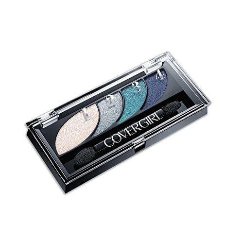 1pc Covergirl Eye Shadow Quads Breathtaking Blues 725, .06 Oz Pkaging May Vary