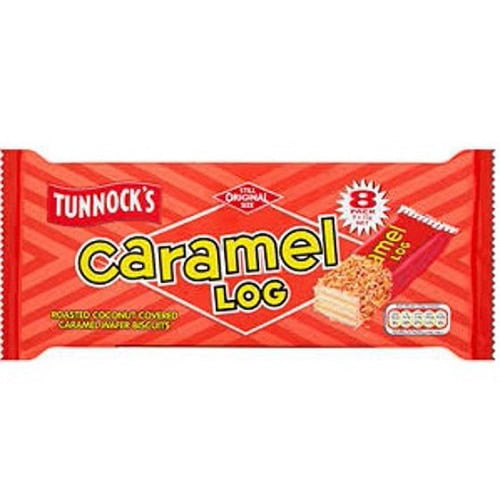 Tunnocks Caramel Log 8pk