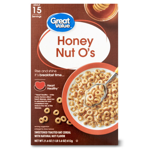 Great Value 1/21.6 Gv Honey Nut Ts Oat