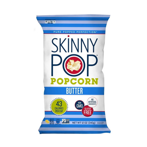 Skinnypop Butter Popcorn 12 Oz.