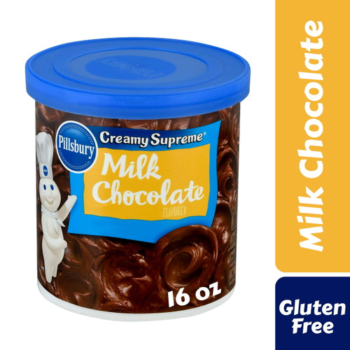 Pillsbury Creamy Supreme Milk Chocolate Frosting, 16 Oz Tub