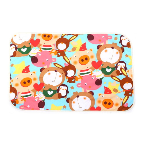 3 Layers Baby Changing Pads Waterproof Changing Mat Cover Cartoon Newborn Baby Diaper Pad For Infant Bed Crib Sleeping;3 Layers Baby Changing Pad Waterproof Changing Mat Cover Cartoon Diaper Pad