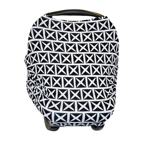 Canopy Couture Jersey Stretch Cover For Baby Car Seat - Harlow